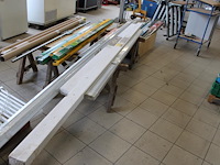 Kastschuifrailsystemen in diverse maten en uitvoeringen. 4 stuks. - afbeelding 1 van  3