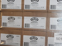 Katja apenkoppen op pallet. 90 dozen a 22 zakjes. tht 7-25. - afbeelding 2 van  2