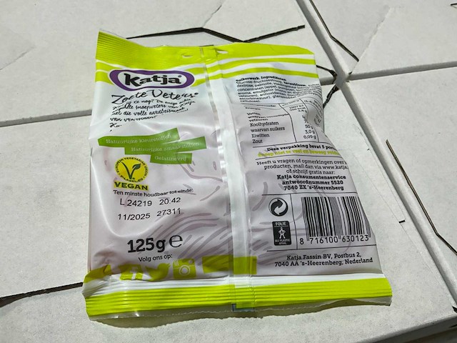 Katja zoete veters zoetwaren snoepgoed - afbeelding 3 van  8