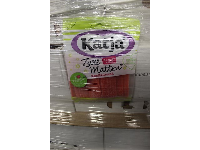 Katja zure matten op pallet. 210 dozen a 15 zakjes. tht 8-25. - afbeelding 3 van  3
