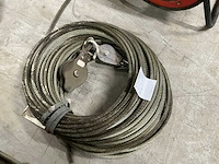 Katrol met staalkabel - afbeelding 2 van  4