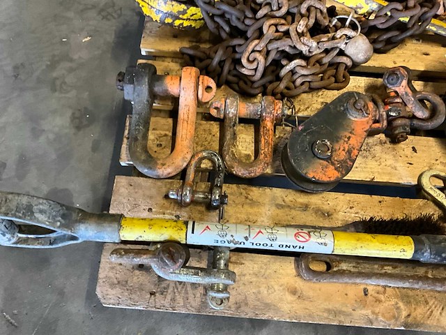 Katrollen kettingen spanners - afbeelding 6 van  7