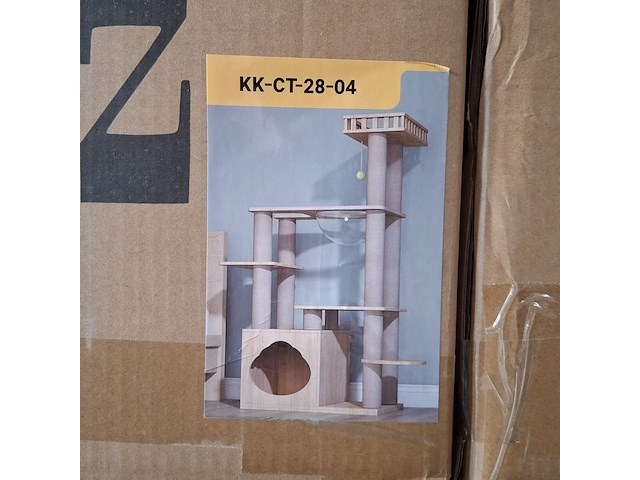 Katten meubel krabpaal, 2026 - afbeelding 1 van  2