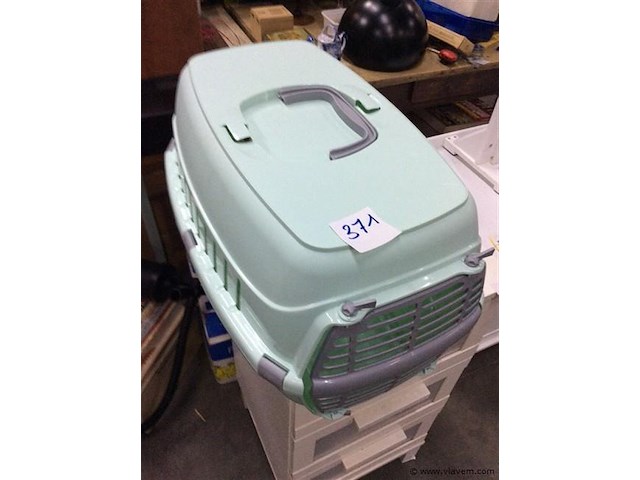 Kattenbox (zgan) - afbeelding 1 van  2