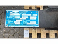 Kaup vorkenbord - met side-shift en vorkensteller - heftruck toebehoren - afbeelding 2 van  7