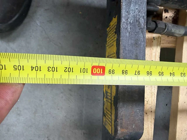 Kaup vorkenbord - met side-shift en vorkensteller - heftruck toebehoren - afbeelding 7 van  7