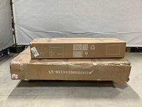 Kave home uitschuifbare ronde eettafel keramiek - afbeelding 2 van  3