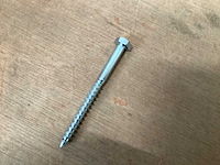 Kavel houtdraadbout 5x70, verzinkt - afbeelding 2 van  2