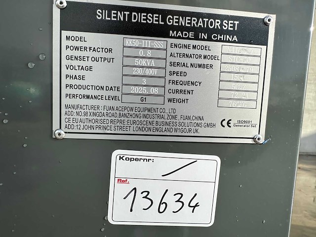 Kawakenki - 2025 - kk50 - iii - sss - stroomgenerator - afbeelding 14 van  14