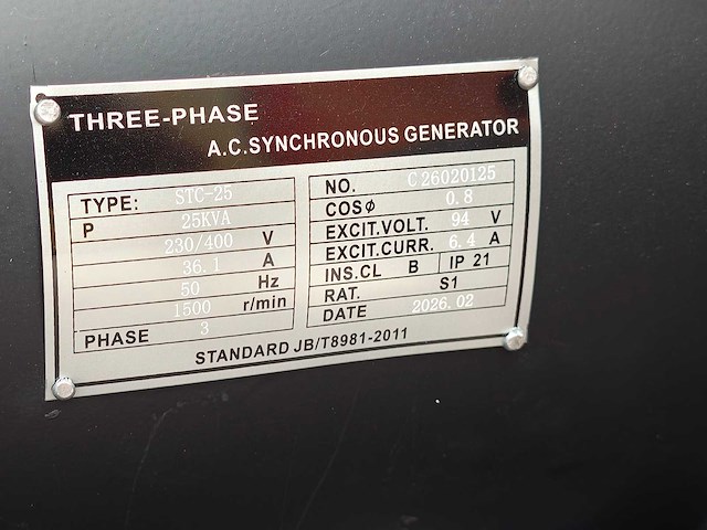 Kawakenki - 2026 - kk25-iii-sss - stroomgenerator - afbeelding 7 van  19