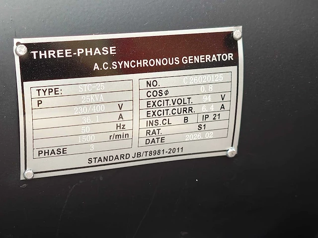 Kawakenki - 2026 - kk25-iii-sss - stroomgenerator - afbeelding 7 van  19