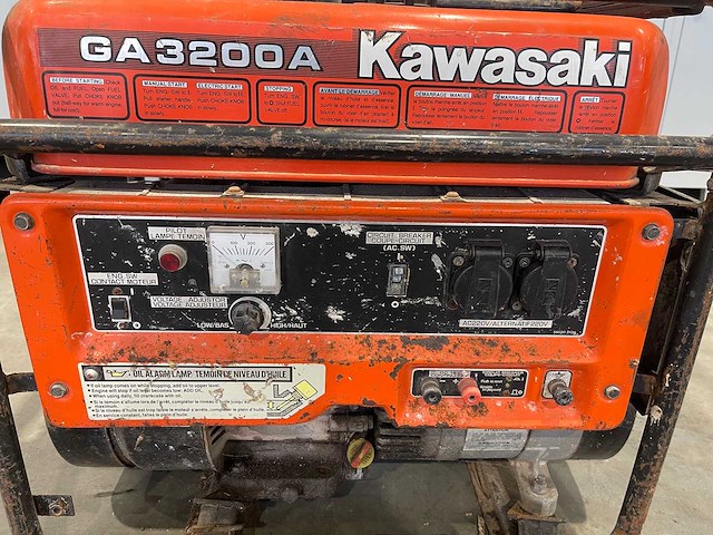 Kawasaki - ga 3200a - stroomgenerator - afbeelding 4 van  5