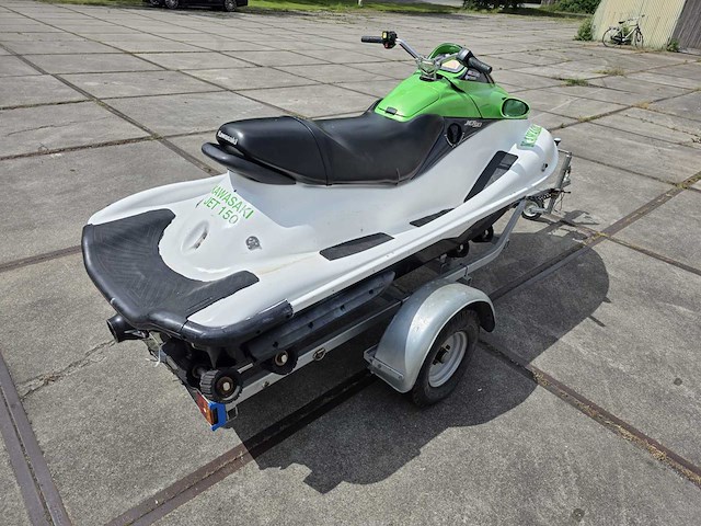 Kawasaki - jet 150 pk - 150 pk - waterscooter / jetski + trailer - afbeelding 11 van  12