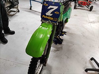 Kawasaki - kx 125 - crosser motorfiets - afbeelding 7 van  9
