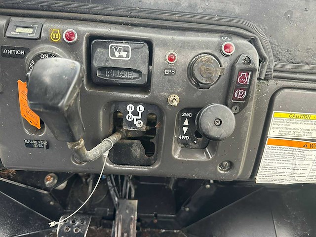 Kawasaki - mule 3010 diesel - utv - afbeelding 8 van  9