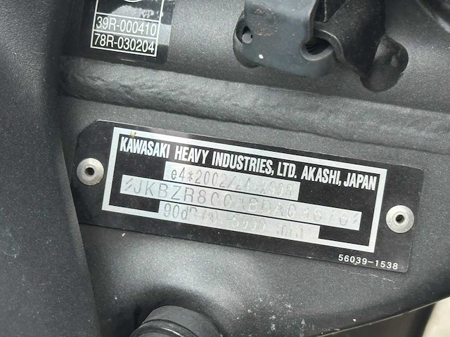 Kawasaki - tour - z 800 abs - 90-mj-nv - afbeelding 16 van  24