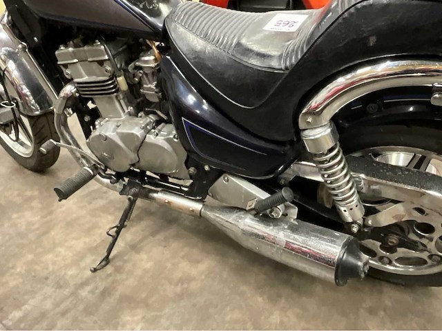 Kawasaki chopper motorfiets - afbeelding 14 van  27