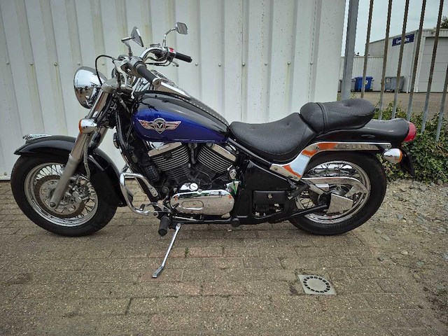 Kawasaki chopper vn 800 vulcan motorfiets - afbeelding 1 van  8