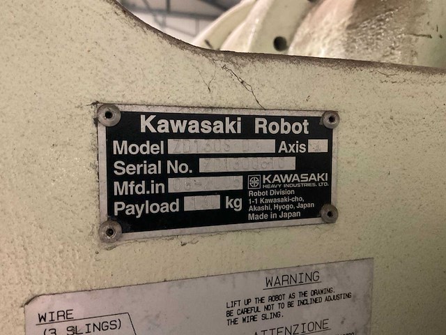 Kawasaki industriële robot - afbeelding 5 van  6