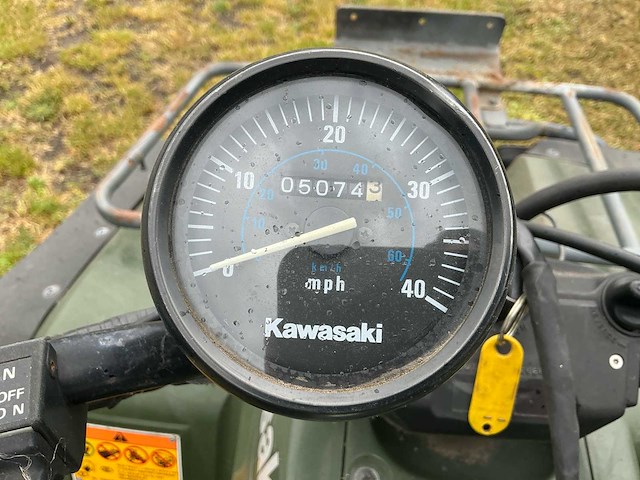 Kawasaki klf 300b quad - afbeelding 10 van  21