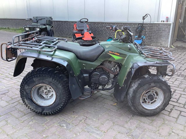 Kawasaki klf300 quad - afbeelding 3 van  7
