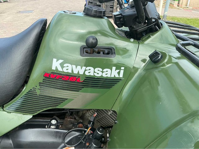 Kawasaki kvf 360 4wd quad - afbeelding 5 van  14
