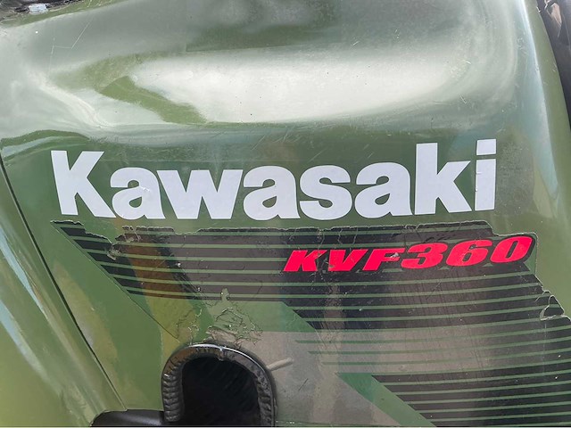 Kawasaki kvf 360 4wd quad - afbeelding 6 van  14