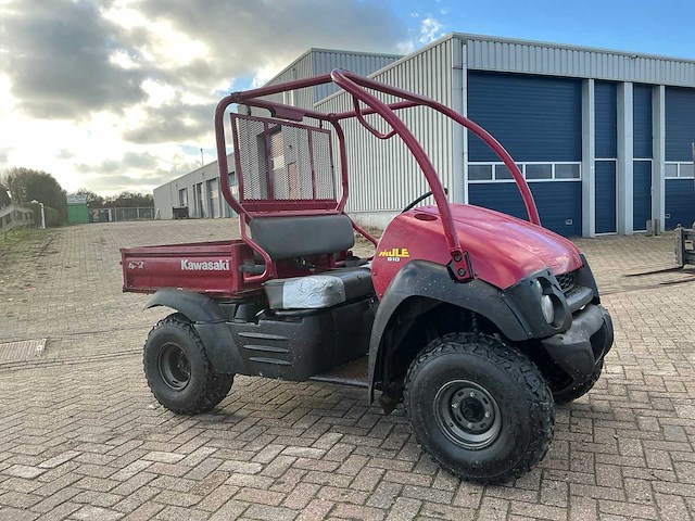 Kawasaki mule 610 4wd utility tractor - afbeelding 8 van  13