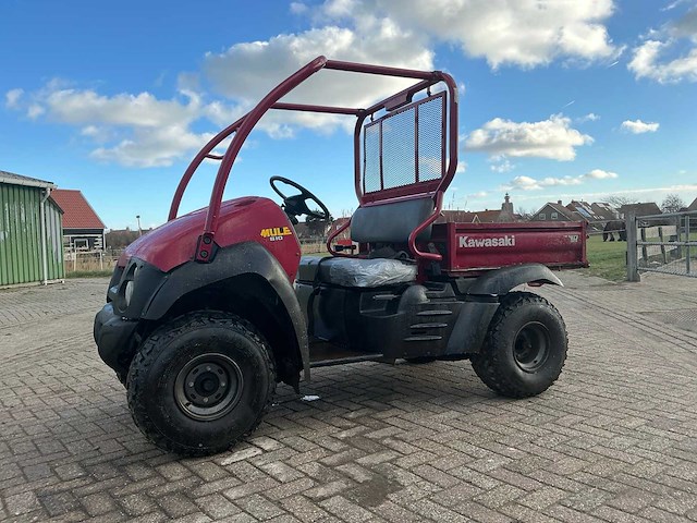 Kawasaki mule 610 4wd utility tractor - afbeelding 1 van  13
