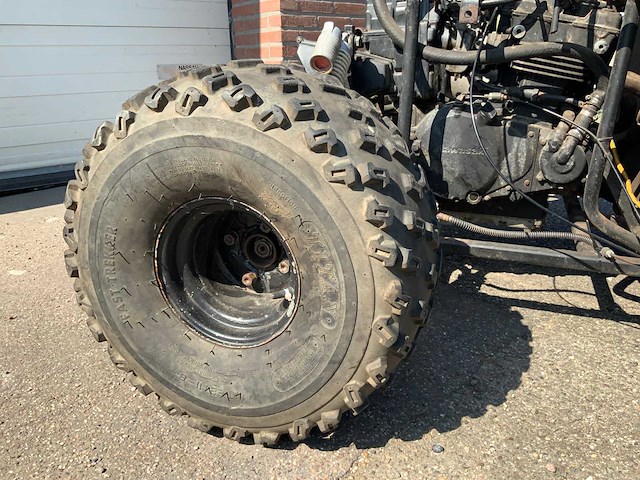 Kawasaki off-road buggy quad - 500 cc - nieuwe accu - zeer snel - afbeelding 11 van  11