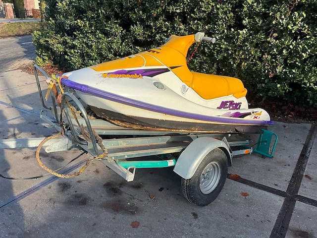 Kawasaki sport xi jetski met trailer - afbeelding 12 van  18