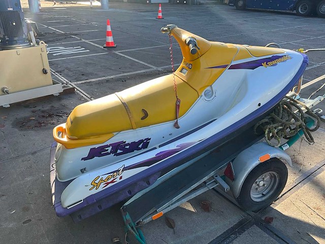 Kawasaki sport xi jetski met trailer - afbeelding 15 van  18