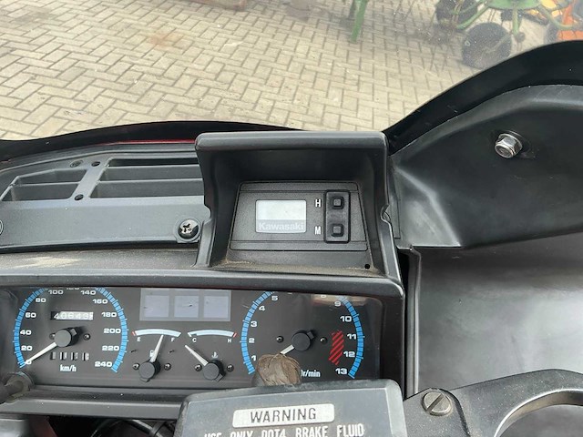 Kawasaki tour 1000gtr motorfiets - afbeelding 8 van  17