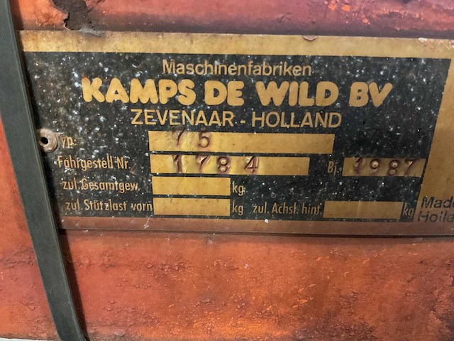 Kaweco 75-275 beregeningshaspel - afbeelding 4 van  12