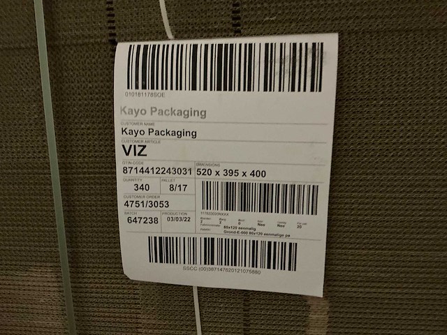 Kaya packaging - partij karton (c) - afbeelding 3 van  5