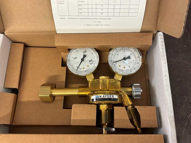Kayser hercules hogedruk reduceerventiel - afbeelding 5 van  9