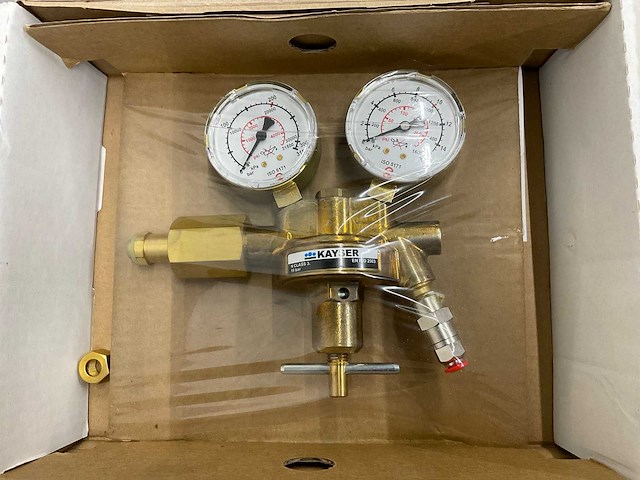 Kayser reduceerventiel voor gasfles (3x) - afbeelding 1 van  3