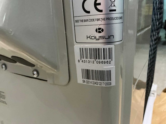 Kaysun kae-pv 35 airconditioning outdoorunit - afbeelding 5 van  6
