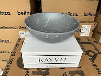 Kayvit wastafel (5x) - afbeelding 1 van  5