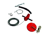 Kbt kinderkabelbaan met schotelschommel - 30m - afbeelding 2 van  5