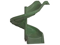 Kbt kunststof spiraalglijbaan groen - 150cm - afbeelding 1 van  4