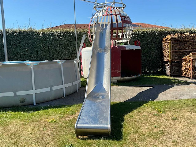 Kbt professioneel aanbouwglijbaan glijbanen rvs - afbeelding 1 van  15