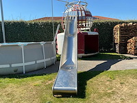 Kbt professioneel aanbouwglijbaan glijbanen rvs - afbeelding 1 van  15