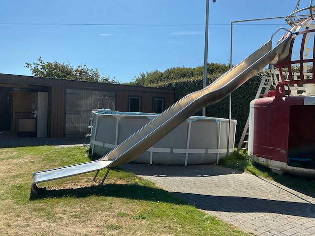 Kbt professioneel aanbouwglijbaan glijbanen rvs - afbeelding 8 van  15