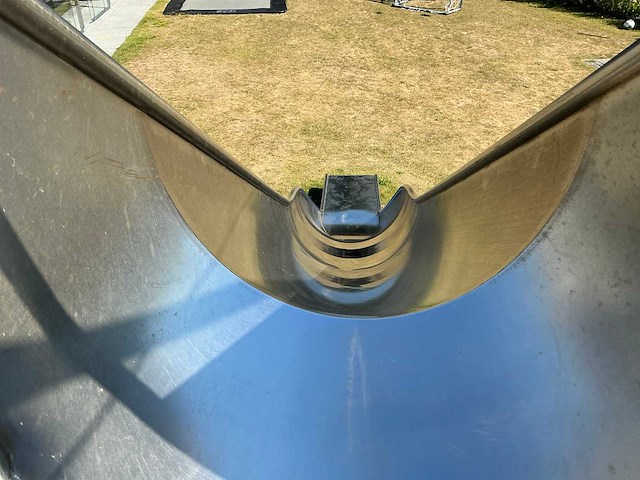 Kbt professioneel aanbouwglijbaan glijbanen rvs - afbeelding 5 van  8