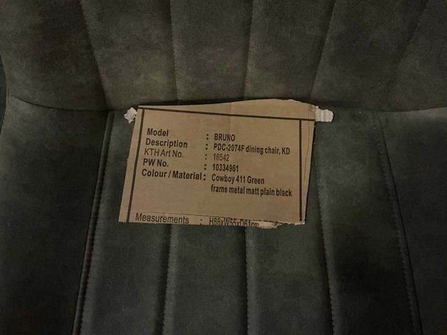 Kd eetkamerstoel (2x) - afbeelding 4 van  4