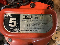 Kd kc 70 kettingtakel - afbeelding 1 van  1