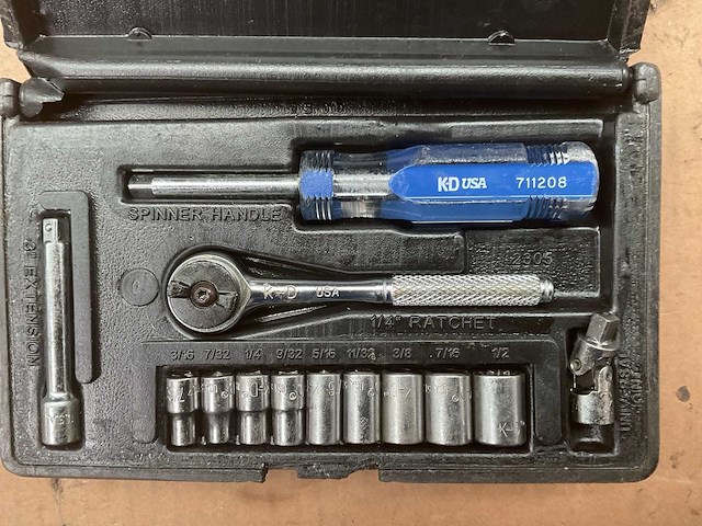 Kd tools engelse doppenset - afbeelding 2 van  3
