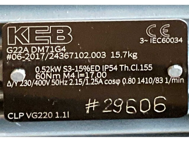 Keb elektromotor (2x) - afbeelding 4 van  4
