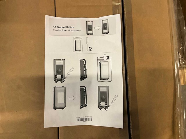 Keba kecon haube ral9010/7016 fru laadpaal housing cover (16x) - afbeelding 4 van  6